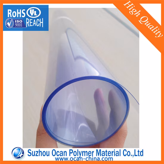 Película de PVC rígida transparente de 0,25 mm para paquete de píldoras farmacéuticas
