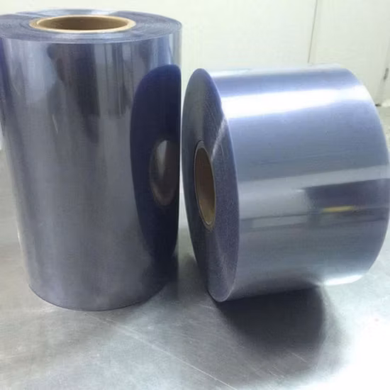 Muestra gratis disponible de plástico transparente, hoja rígida de espuma de PVC transparente para termoformado de 1mm, 2mm y 3mm