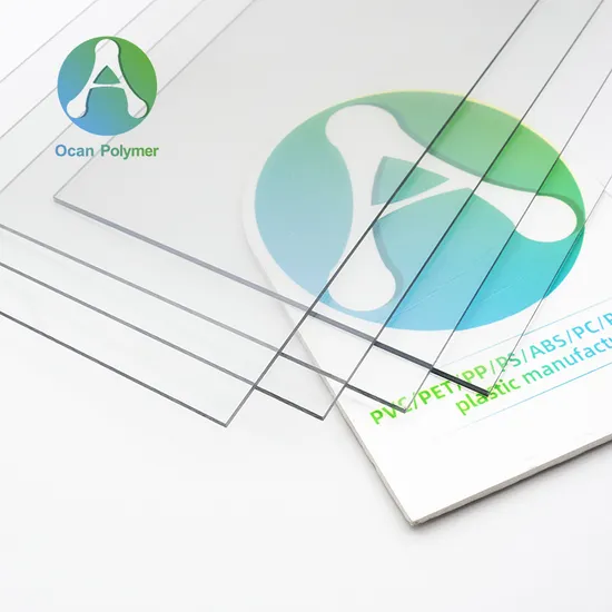 Película de PVC Hoja de PVC transparente normal súper transparente