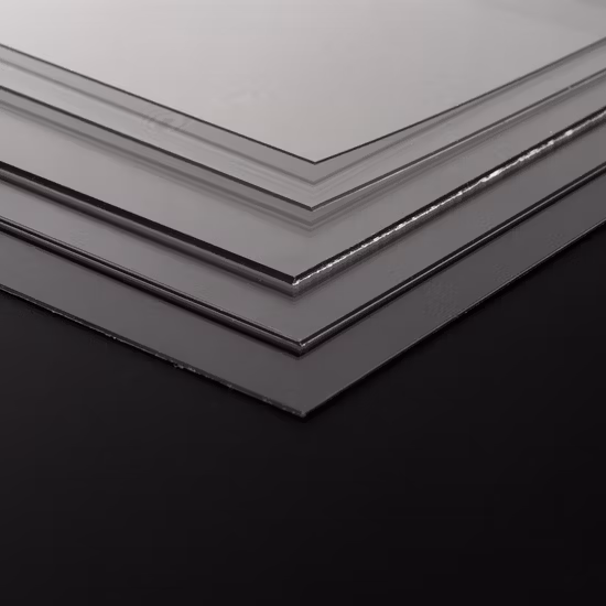 Hoja transparente de plástico rígido APET/Pet/PETG de 0,5 mm para caja plegable